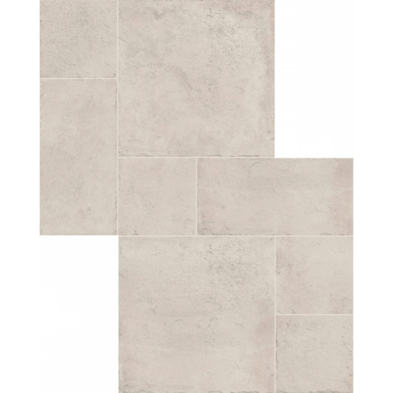 Keros Modula Portobello Taupe Anti-Slip πλακάκι δαπέδου 100x100 λευκής μάζας με Matt Relieve και αντιολισθητική επιφάνεια